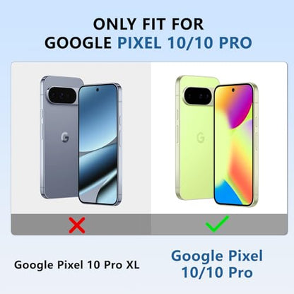 for Pixel-10 Case/Pixel-10-Pro Case, Built-in Durable Stand, Gray - color: Gray, size: Pixel 10/10 Pro 6.3"