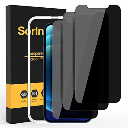 3-Pack Privacy Screen Protector for iPhone 12/12 Pro - size: 12/12 Pro