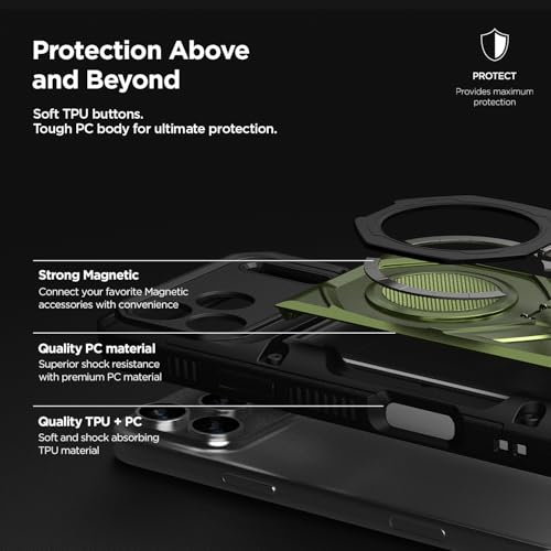 VRS DESIGN Damda Glide Hybrid for iPhone 17 Pro Max Case (2025) [Magnetic Card Wallet] [Stores 4 Cards] Heavy Duty Rugged Cover (No Wireless Charging) - Matte Black - color: Matte Black