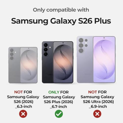 Battery Case for Galaxy S26 Plus,Upgraded 12000mAh High Capacity Rechargeable Portable Protective Extended Charger Case Wireless Charging Compatible with s26 plus (6.7 inch) Charging Case & Carplay - size: Galaxy S26 Plus
