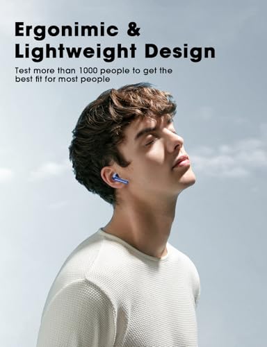 jaddsa Wireless Earbuds, 2026 Ear Buds with Big Bass Stereo Sound,