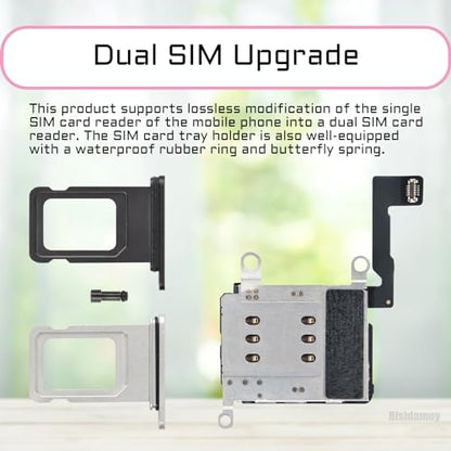 for iPhone 12 Pro Max Dual SIM Card Reader Flex Cable Replacement