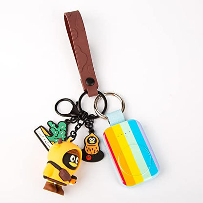 Portable Charger for Apple Watch Travel Keychain iWatch Wireless Power Bank - color: Rainbow