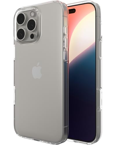 ZAGG Crystal Palace Lite Case for iPhone 16 Pro Max - Ultra-Slim, Ultimate Drop Protection with Graphene Reinforcement, Anti-Yellowing Technology, Wireless Charging Compatible, Clear - size: iPhone 16 Pro Max, style: Without Magsafe