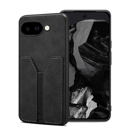 Kowauri Case for Google Pixel 9a, PU Leather Wallet Case with Credit Card Slot Holder Ultra Slim Protector Cover for Google Pixel 9a (Black) - color: Black