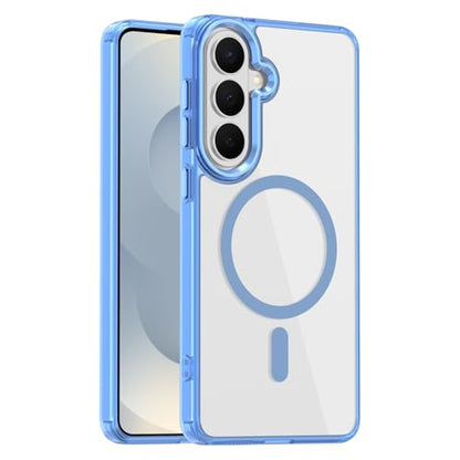 Lunivop for Samsung Galaxy s26 Plus Case Hard [Compatible with Magsafe Wireless Charging] Yellowing Resistant Magnetic Cover Clear para S 26 Plus 6.7 '' 5G 2026 Rugged Best Phone Cases Light Blue - color: Light Blue, size: Compatible with Samsung Galaxy S