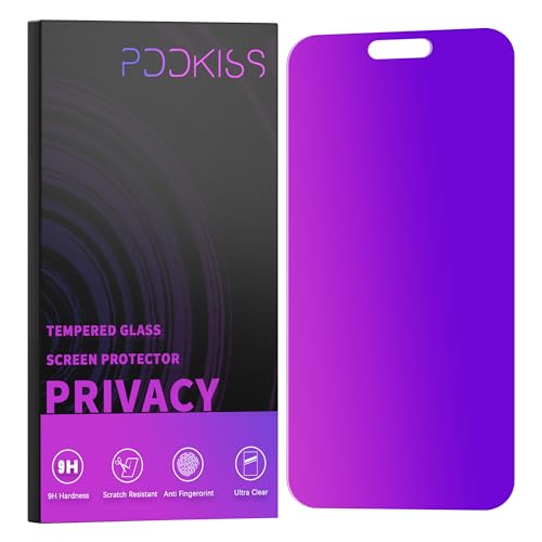 PDDKISS Compatible for iPhone 15/iPhone 16 Privacy Screen Protector - size: for iPhone 15 - 6.1 inch