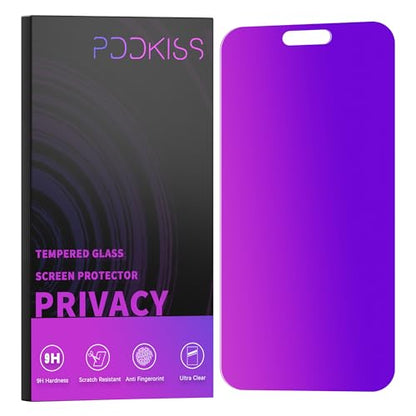 PDDKISS Compatible for iPhone 15 Plus/16 Plus Privacy Screen Protector - size: for iPhone 15 Plus - 6.7 inch