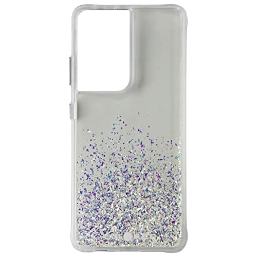Case-Mate Samsung Galaxy S21 Ultra Case - 6.8" Twinkle Ombre Stardust -10ft Drop Protection with Wireless Charging, Luxury Bling Glitter Cover for S21 Ultra 5G, Anti Scratch, Shock Absorbing Materials - color: Twinkle Stardust