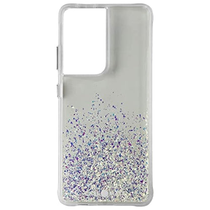Case-Mate Samsung Galaxy S21 Ultra Case - 6.8" Twinkle Ombre Stardust -10ft Drop Protection with Wireless Charging, Luxury Bling Glitter Cover for S21 Ultra 5G, Anti Scratch, Shock Absorbing Materials - color: Twinkle Stardust
