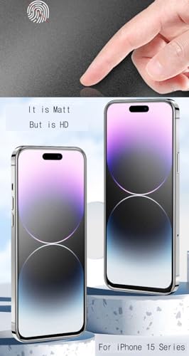 3 Pack Matte Tempered Glass for iPhone 14 Pro Matte Screen Protector | Anti-Glare Anti-Fingerprint Anti-Scratch Case Friendly Bubble Free for Apple iPhone 14 Pro,6.1" - size: iPhone 14 Pro - 6.1”