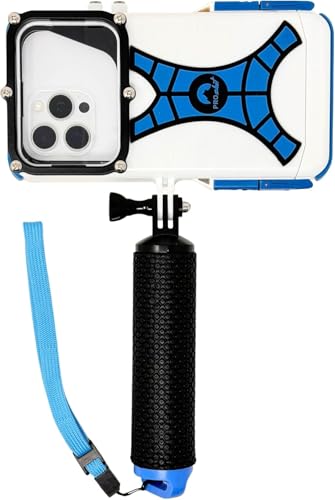 Pro Shot Touch Case 2.0 – Waterproof iPhone Housing, Rated to 50 ft, Compatible with All iPhones, Ideal for Snorkeling, Shallow Diving, and Water Sports. (Fits All iPhones Including 17 Pro & Pro Max)