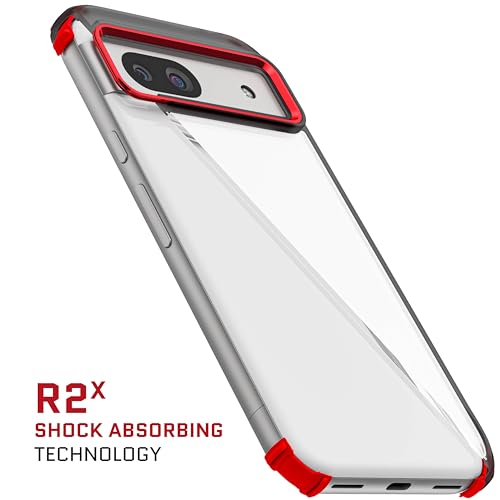 Ghostek Covert Google Pixel 8a Case Clear with Shockproof Drop Protection Premium Protective Wireless Charging Compatible Phone Cover Designed for 2024 Google Pixel 8a (6.1") (Smoke) - color: Smoke, size: Pixel 8a