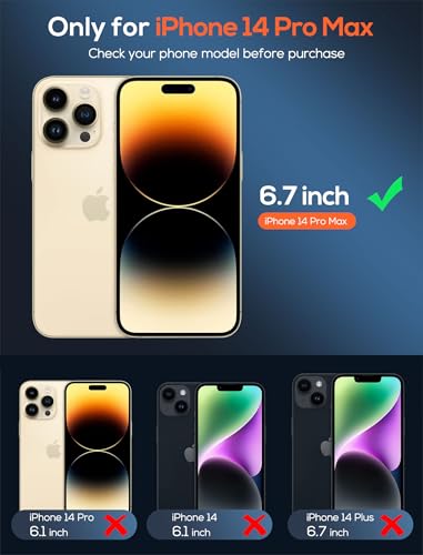 4 Pack for iPhone 14 Pro Max Screen Protector，Premium Tempered Glass Film 9H Hardness，Scratch Resistant，Bubble Free，Easy Installation，Ultra Durable，HD Clear，Case Friendly [6.7 inch] - size: iPhone 14 Pro Max