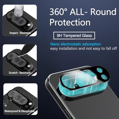 IMBZBK 3 Pack Screen Protector for Google Pixel 10 Pro, Tempered Glass - color: 10 Pro-Transparent