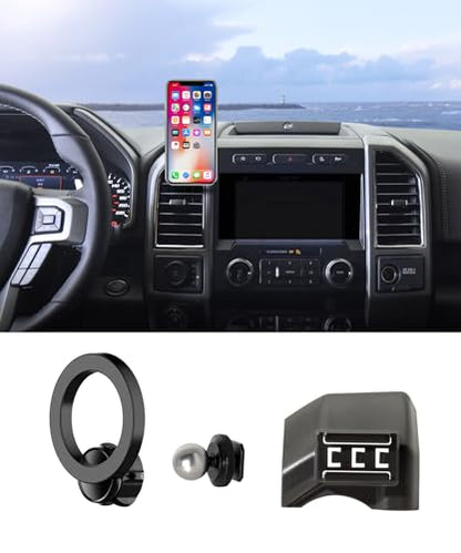 Car Phone Mount for 2019 2020 Ford F-150 Accessories, Magsafe Magnetic Clip - size: for 2019 2020 Ford F-150