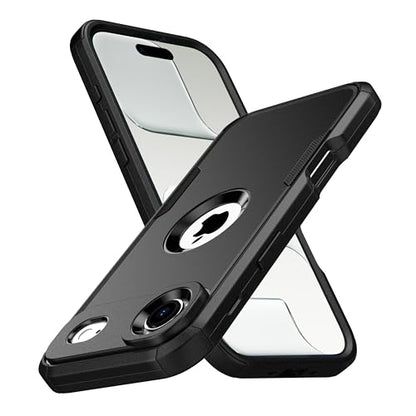 MXX Case for iPhone 17 Air, Heavy Duty 3 in 1 Wing Design Protective Cover with [Magnetic with MagSafe] Drop Proof Phone Case (Black) - color: Black, size: iPhone 17 Air