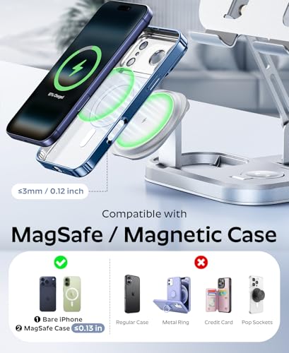 Meifigno 65W 5 in 1 Wireless Charging Station for Apple Multiple Devices