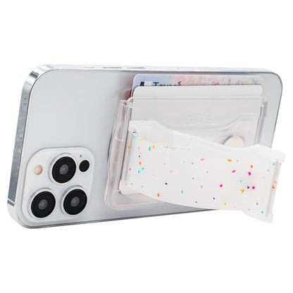 LOVEHANDLE Wallet for MagSafe + Kickstand - Confetti - color: Confetti