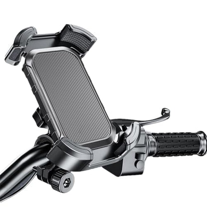 Universal Bike Cell Phone Holder, 360 Rotation Silicone Holders for iPhone丨Samsung丨Huawei, Compatible with 4.7-6.8 Inches Phones, Easy Installation
