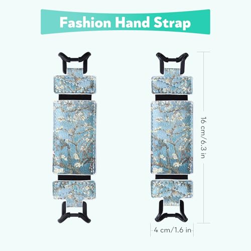 Secure Hand Strap for Kindle and Tablet - High Elasticity Finger Grip Holder Accessories for 6-8 Inches E-Book Tablet. - color: Green Tree