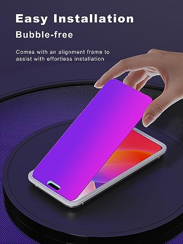 GIGIKISS Privacy Screen Protector for iPhone 15 Pro - size: for iPhone 15 Pro - 6.1 inch