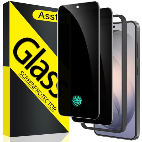 Asstar 2 Pack for Samsung Galaxy S26 Privacy Screen Protector - color: Black-Galaxy S26