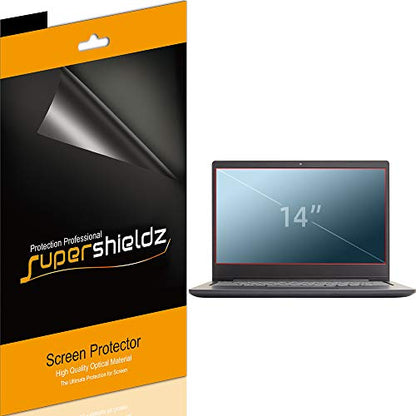 (3 Pack) Supershieldz for HP Pavilion 14, HP ChromeBook 14, HP Stream 14, Acer Chromebook 14, Acer Aspire 14, and ASUS VivoBook 14 inch Screen Protector, Anti Glare and Anti Fingerprint (Matte) Shield
