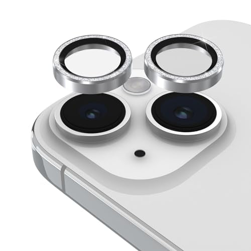 Case-Mate Camera Lens Protector with Twinkle Rings for iPhone 15 / iPhone 15 Plus - Double Tempered Glass - Durable, Anti-Scratch - Ultra HD View w/Night Shooting, Bling, Case Friendly, Easy Install - size: iPhone 15 / iPhone 15 Plus