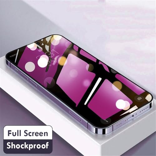 Privacy Screen Protector for iPhone 14 Pro Max 2 Pack (Pink) - color: for iPhone 14 Pro Max (Pink)