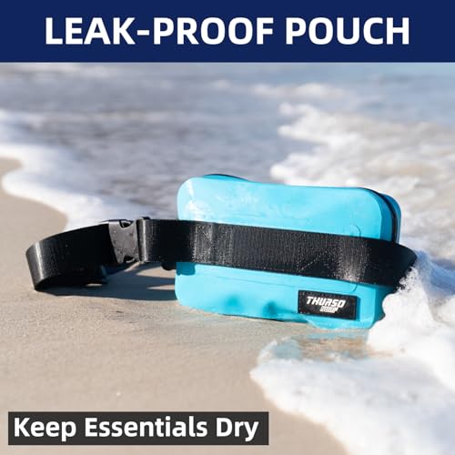 THURSO SURF Waterproof Dry Pouch with Responsive Touch Screen 1L (Bright Blue) - color: Bright Blue