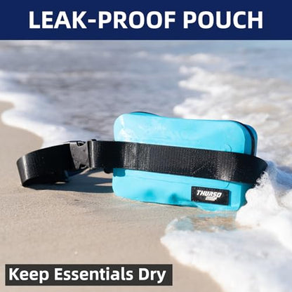THURSO SURF Waterproof Dry Pouch with Responsive Touch Screen 1L (Bright Blue) - color: Bright Blue