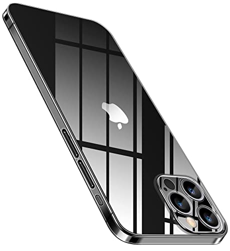 Compatible with iPhone 12 Pro Max Slim Case,Paper-Thin Transparent Finish Skin Back Case [Non Yellowing] Ultra Protective Cover with Camera Protection 6.7 Inch (Clear) - color: Clear, size: for iPhone 12 Pro Max 6.7inch