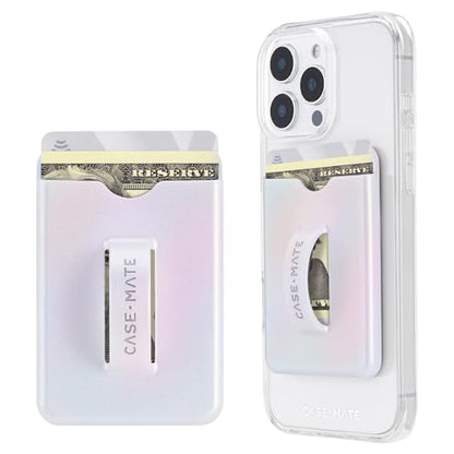 Case-Mate Soap Bubble Magnetic Card Holder/Wallet w/Loop Grip - Iridescent - color: Iridescent