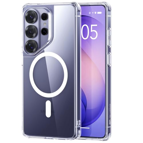 ESR for Samsung Galaxy S26 Ultra Phone Case, Compatible with MagSafe, Military-Grade Protection, Shockproof Magnetic Case for Samsung Galaxy S26 Ultra, Classic Hybrid Series, Clear - color: Clear, size: S26 Ultra(6.9 inch)