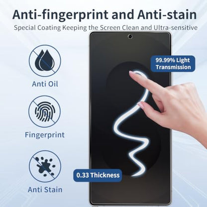 2 Pack for Samsung Galaxy S25 Ultra Privacy Screen Protector - color: [Privacy]-S25 Ultra