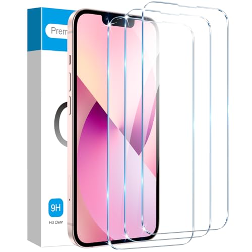 Fotbor for [3 Pack] iPhone 16e/13/13 Pro/14 Screen Protector Glass, 9H Tempered Glass Case Friendly HD Film Accessories iPhone 16e 13 13Pro 14 6.1" - size: iPhone 16e/13/13 Pro/14 - 6.1 inch