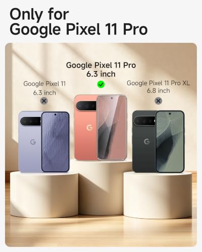 SMARTDEVIL 3 Pack Tempered Glass for Google Pixel 11 Pro Screen Protector - size: Pixel 11 Pro