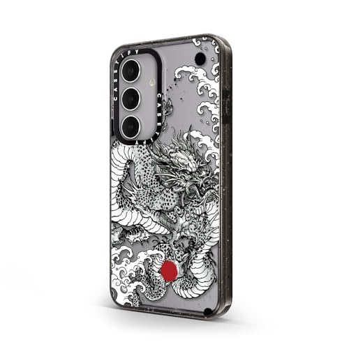 CASETiFY for Galaxy S24 Case - Impact | 8.2 ft. 4x Military Grade Drop Protection | Power Dragon | Black - color: Power Dragon, size: Galaxy S24 (6.2")