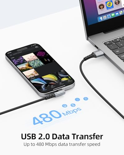 Short USB A to USB C Cable 90 Degree 1.5ft 2Pack,Right Angle USB C Cable - color: Black Glay, size: 1.5FT