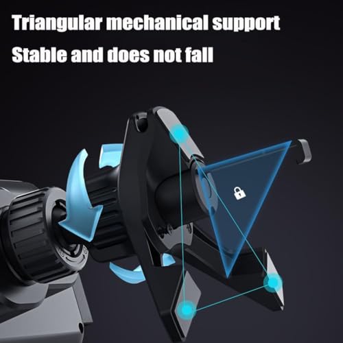 2024 High Intelligent Mobile Phone/Pad Holder, Shockproof Air Vent Wireless Car Charger Fast Charging Holder for All Smart Phones (2Pcs-Mix) - color: 2Pcs-Mix