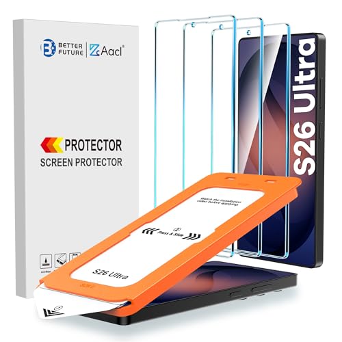 AACL 3-Pack for Samsung Galaxy S26 Ultra Screen Protector Tempered Glass