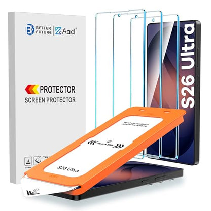 AACL 3-Pack for Samsung Galaxy S26 Ultra Screen Protector Tempered Glass