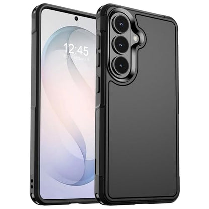 zapica Designed for Samsung Galaxy S26 Case, Black | Military Grade Drop Protection, Dual Layer Structure Design, Heavy Duty Shockproof Non-Slip Phone Cover - color: Black, size: Samsung Galaxy S26 6.3''