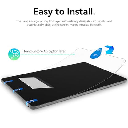 3 Pack Paper Screen Protector for iPad 10.2 in (9th/8th/7th,2021/2020/2019) - size: 10.2" iPad