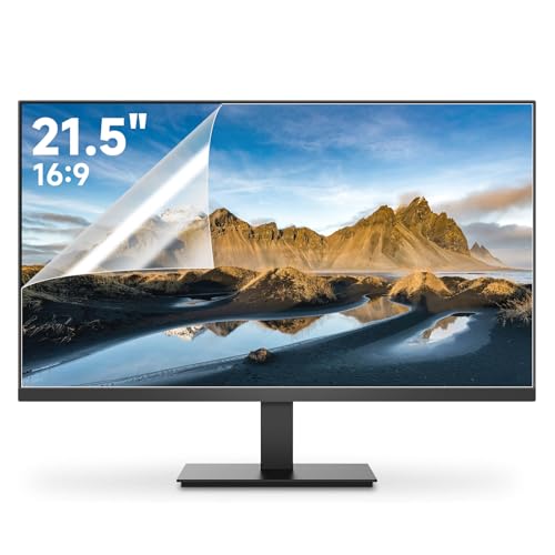 2 Pack 21.5 Inch Anti Glare Computer Screen Cover, Eye Protection Matte Anti Scratch Screen Protector Anti Glare Film for 21.5'' 16:9 Computer Monitor - size: 21.5 Inch (Diagonal) - 16:9 Aspect Ratio