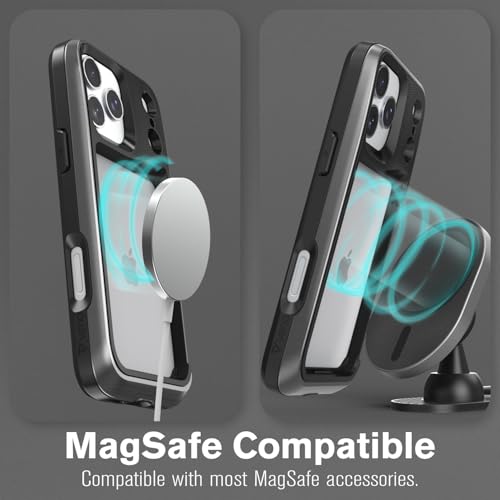 VENA vCommuteX for iPhone 17 Pro Max Wallet Case, Black - color: MagSafe Compatible - Black, size: iPhone 17 Pro Max