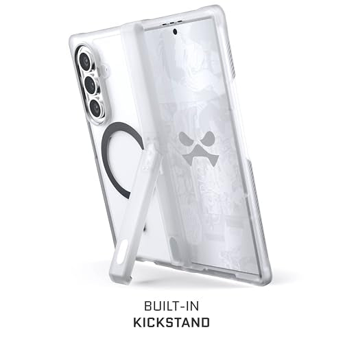 Ghostek Covert Clear Galaxy Fold 7 Case with Built-in Kickstand, MagSafe and Full Hinge Protection Designed for 2025 Samsung Galaxy Z Fold7 (8") (Clear Matte) - color: Clear Matte, size: Galaxy Z Fold 7