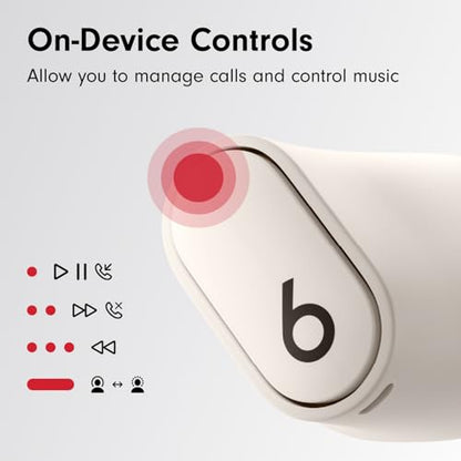 Beats Studio Buds + - Ivory with AppleCare+ (2 Years) - color: Ivory, style: With AppleCare+