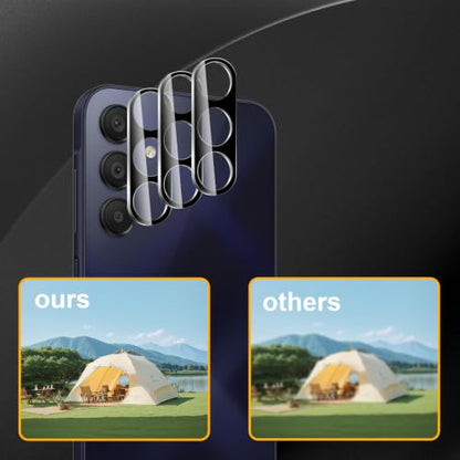 3 Pack Camera Lens Protector for Samsung Galaxy A15 5G - size: Galaxy A15